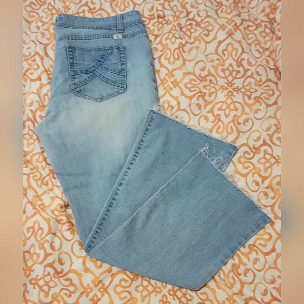 lei Light Blue Flare Jeans